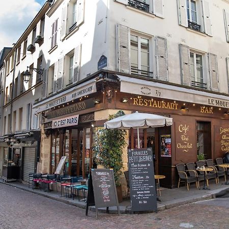 Loft Atypique Avec Terrasse, Calme Et Cosy Lejlighed Paris Eksteriør billede