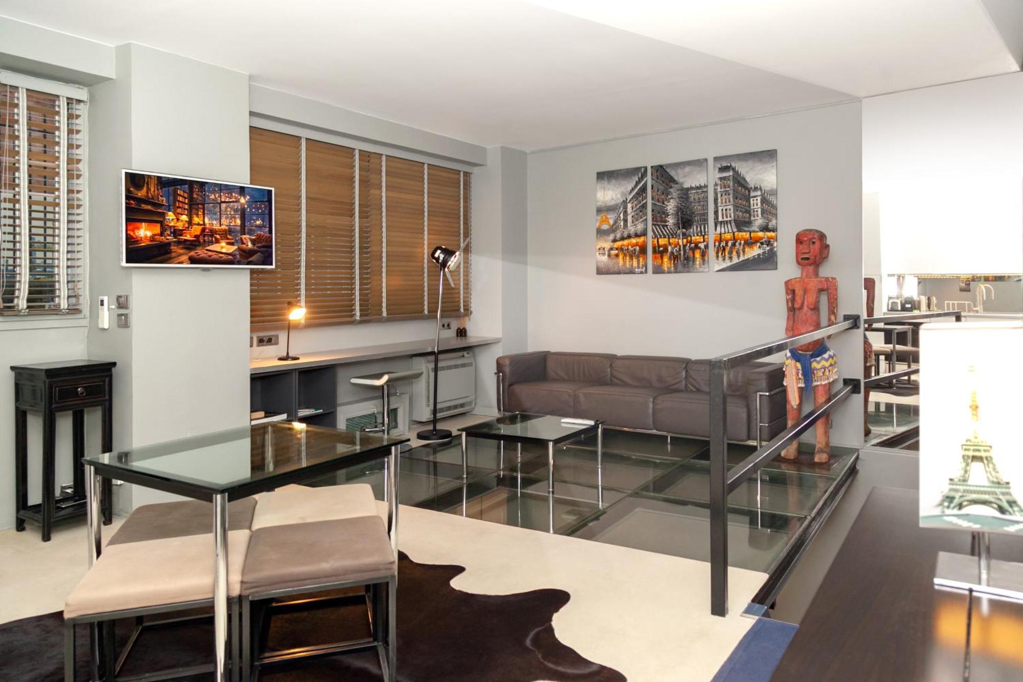 Loft Atypique Avec Terrasse, Calme Et Cosy Lejlighed Paris Eksteriør billede